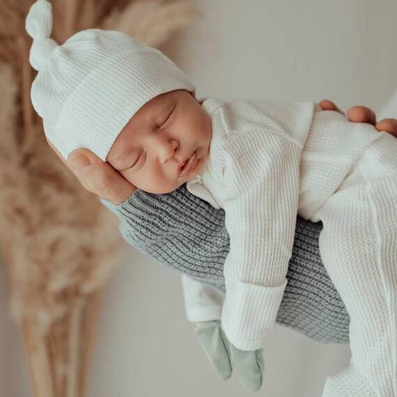 DRESHOW Neugeborenes Baby Fäustlinge Kleinkind Handschuhe Keine Kratzer Fäustlinge Handschuhe für 0-6 Monate