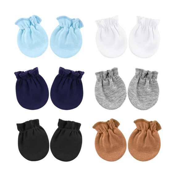 DRESHOW Neugeborenes Baby Fäustlinge Kleinkind Handschuhe Keine Kratzer Fäustlinge Baumwolle Handschuhe für 0-6 Monate