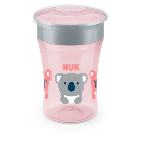 NUK Magic Cup Ersatzdeckel 2er Pack | 8 Monate, BPA-frei | transparent