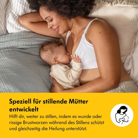Medela Contact Brusthütchen aus Silikon – Weiches, ultradünnes Design – BPA-frei – 1 Packung mit 2 Hütchen (20 mm) und Aufbewahrungsbox