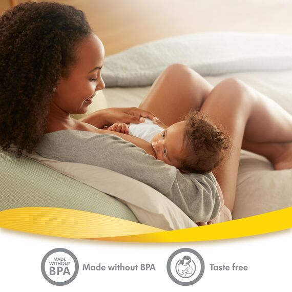 Medela Contact Brusthütchen aus Silikon – Weiches, ultradünnes Design – BPA-frei – 1 Packung mit 2 Hütchen (16 mm) und Aufbewahrungsbox (Packung mit 2)