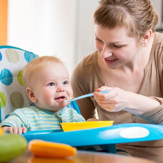 Vicloon Babylöffel, 5 Stück Baby Fütterlöffel aus Extra Weich Silikon, BPA Frei, Breilöffel Lang, Säugling Beikost Esslöffel für Baby & Kleinkind Säugling Kinder ab 4 Monate