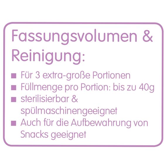 MAM Milchpulverspender, Milchpulver Box zum einfachen Befüllen von Babyflaschen, Milchpulverportionierer fasst bis zu 3 Portionen, 0+ Monate, Koala/Elefant
