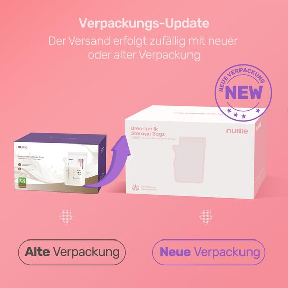 Nuliie 120 Stück Muttermilchbeutel, 250ml BPA-freie Muttermilch Aufbewahrungsbeutel, Milchbeutel für Muttermilch mit Ausgießer für das Stillen, Selbststehende, Kann Eingefroren Werden, Platzsparende