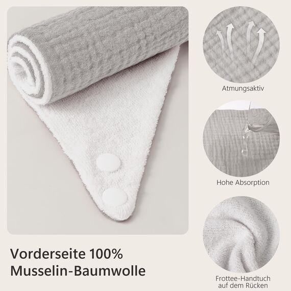 Bearmoss Lätzchen Baby Dreieckstuch Baby Musselin Halstuch Baby für Junge und Mädchen,100% Baumwolle Halstuch Baby Verstellbare 8 Stück (Aprikosenaufdruck)