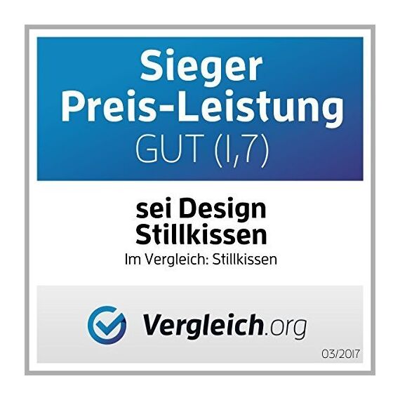 sei Design XXL Stillkissen 190x30 mit gestricktem Bezug, ergonomisch, Schwangerschaftskissen Seitenschläferkissen Komfortkissen für Erwachsene, Stillkissenbezug aus 100% Baumwolle [ Bio-Baumwolle ]
