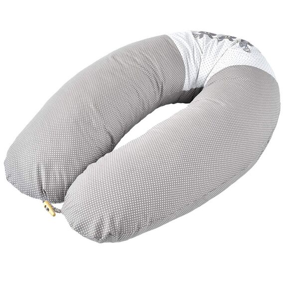 sei Design XXL Stillkissen 190x30 ergonomisch, Schwangerschaftskissen Seitenschläferkissen Komfortkissen Erwachsene, Abnehmbarer Stillkissen-Bezug aus Baumwolle, Pregnancy Pillow