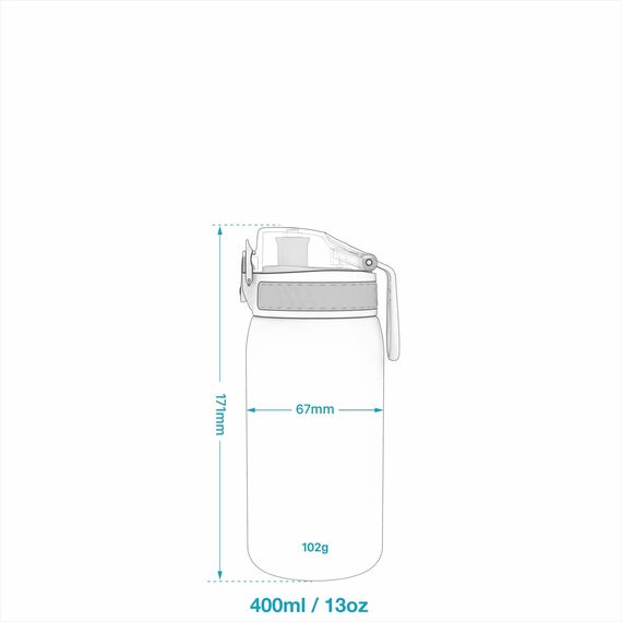 ion8 Auslaufsichere Kinder Trinkflasche, BPA-frei, Orange, 350ml