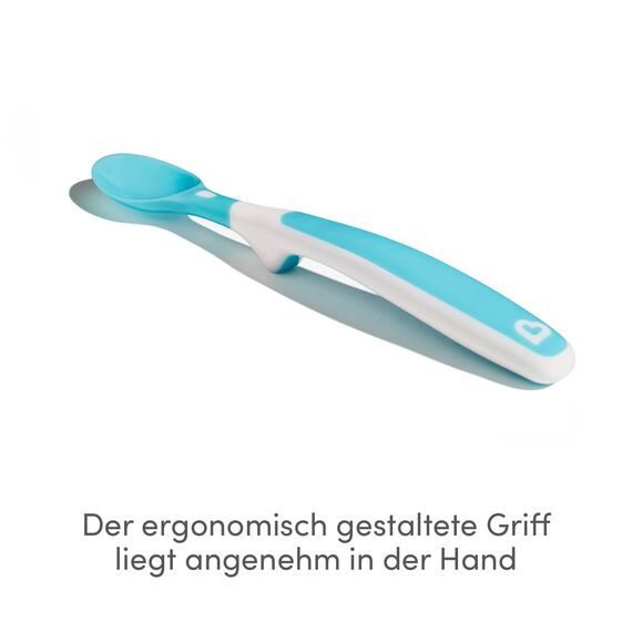 Munchkin Soft Tip Toddler & Baby Spoons| Baby Weaning Spoons Set with Ergonomic Handles| Dishwasher Safe Plastic Cutlery| BPA Free Baby Feeding Spoons & Dessert Spoons for Babies| 12 Pack