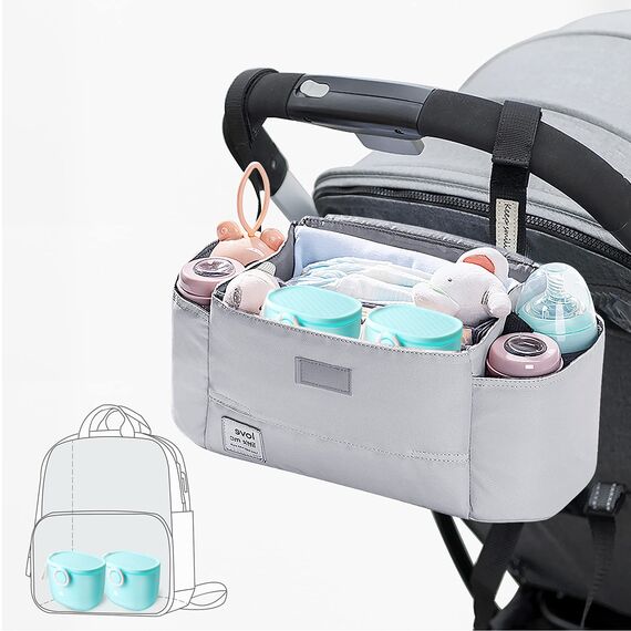 Milchpulver Portionierer, Termichy Milchpulver-Spender, 250g luftdichter tragbarer Milchpulver-Behälter für Reisen, mit Schaber und Löffel (Blau,1 Stück)
