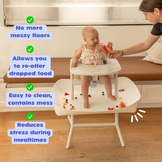 CATCHY Auffangschale - Zubehör für den Cybex Lemo Hochstuhl - Food Catcher für Krümel und Kleckereien - für Baby- und Kinderhochstühle (Hochstuhl separat erhältlich)