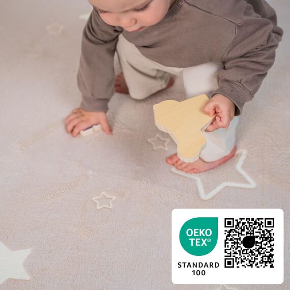 Hakuna Matte Wolkenweiche Spielmatte Baby 170 x 120 x2,5cm – Teppich für Kinderzimmer mit hochwertigem Memory-Schaum – Krabbelmatte Baby mit Rutschfester Unterseite – Krabbeldecke, Tatami Matte