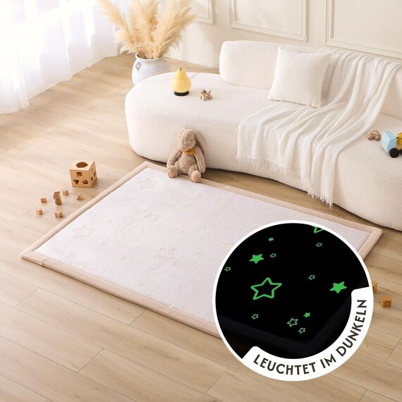 Hakuna Matte Wolkenweiche Spielmatte Baby 170 x 120 x2,5cm – Teppich für Kinderzimmer mit hochwertigem Memory-Schaum – Krabbelmatte Baby mit Rutschfester Unterseite – Krabbeldecke, Tatami Matte