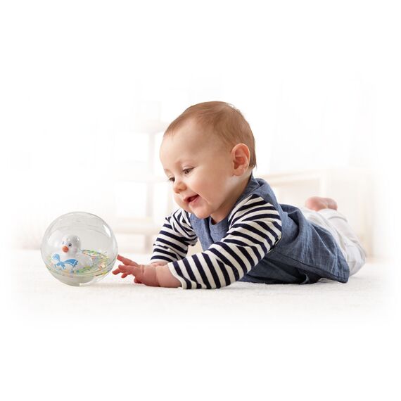 Mattel Fisher-Price DRD81 - Entchenball, Weiss