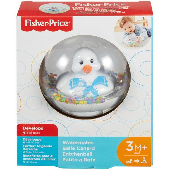 Mattel Fisher-Price DRD81 - Entchenball, Weiss