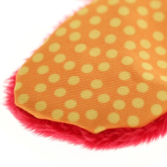 SIGIKID 41181 Greifling Schmetterling Red Stars Mädchen und Jungen Babyspielzeug empfohlen ab Geburt orange