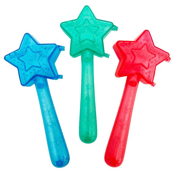 INKEE Wand Star Bath Toys | Stern-Zauberstab mit Kinder Badebomben , Badekugeln mit Badefarben für die Badewanne, Erdbeerduft - Badewanne Spielzeug Kinder, Farbauswahl Nicht möglich