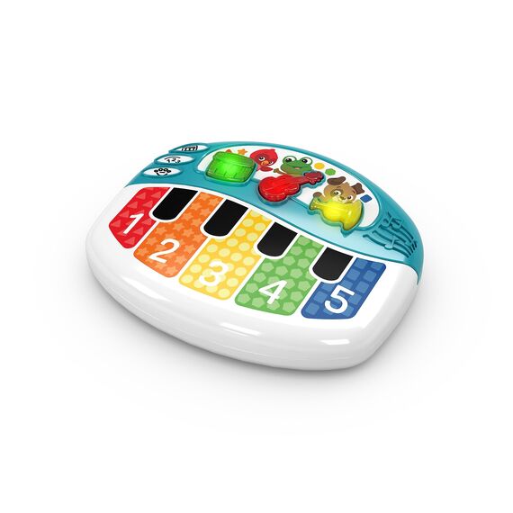 Baby Einstein, Klavier Discover & Play Musikspielzeug mit Lichtern und Melodien, lehrt Zahlen, Instrumente und Tiere in 3 Sprachen