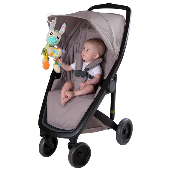 Playgro Sensory Friend, Lama Lupe - Babyspielzeug - Motorik - Babysensorik - Babyrassel - Babymotorik - Kinderspielzeug - farbig