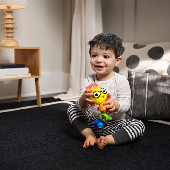 Baby Einstein Twist-a-Pal Cal Sensorik Spielzeug, mit Musik, ab 6 Monaten