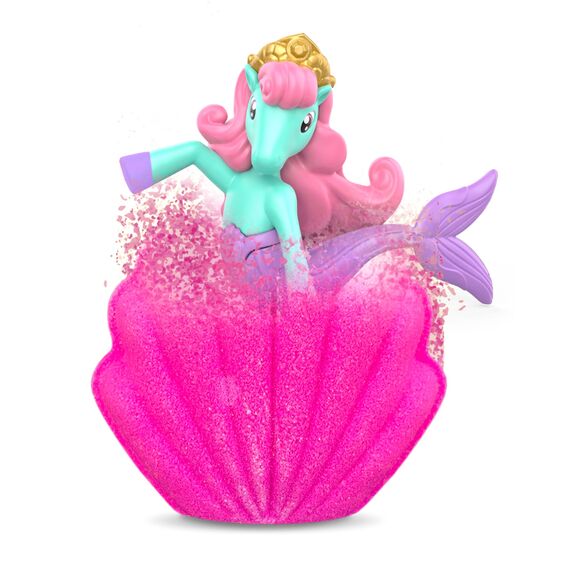 INKEE Surprise GALUPY MERMAID | 3er Pack Badebomben Kinder mit Überraschung, 3x Meerjungfrau Badekugeln kinder mit Zuckerwatte Aroma, Einhorn Spielzeug,