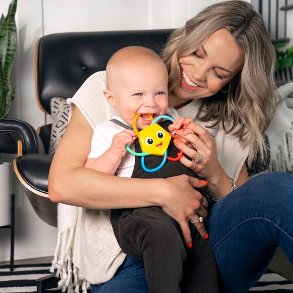 Baby Einstein Ocean Explorers Soothing Star Beiring & Rasselspielzeug, Multisensorisch, Alter 0+ Monate