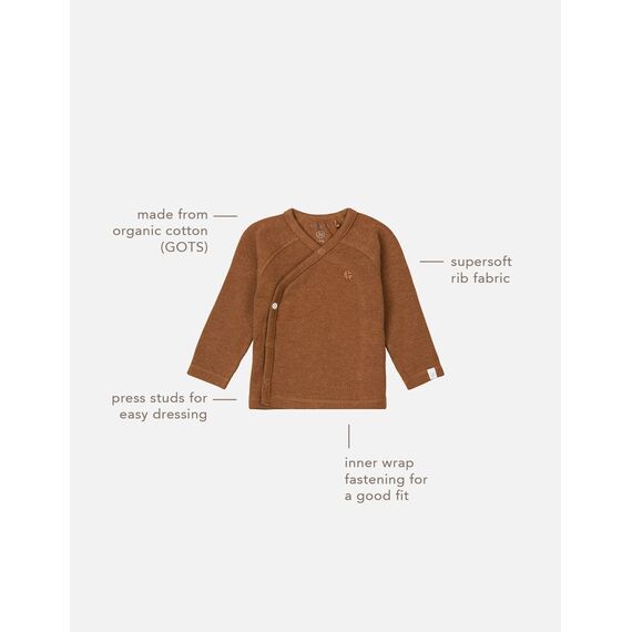 Noppies Baby U Tee Overlap ls Rib Nanyuki