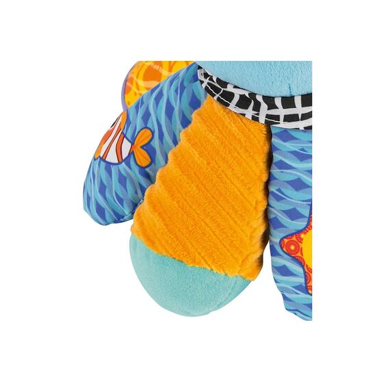 Lamaze L27514 Baby Spielzeug Sam, der Oktopus Clip & Go, das hochwertige Kleinkindspielzeug. Der quietschbunte Greifling fördert die Motorik und ist das perfekte Kinderwagenspielzeug und Kuscheltier