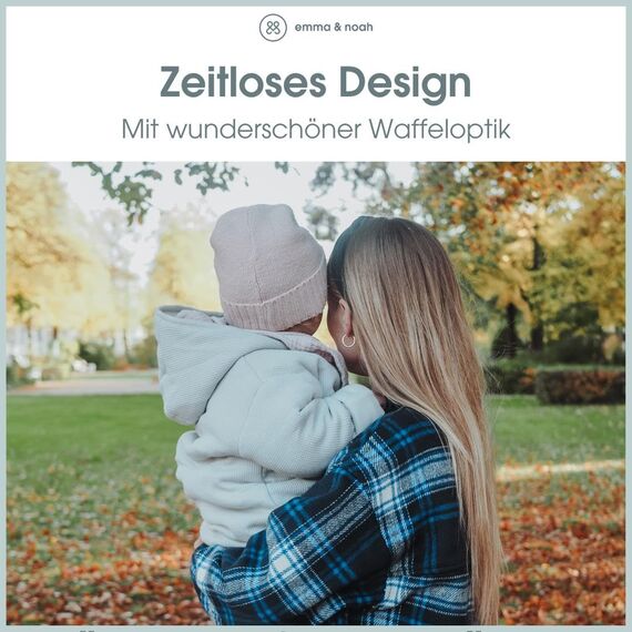 emma & noah Overall Baby, Mitwachsend, Baby Anzug mit Kapuze, Umschlagbare Beine und Ärmel, Wattiert und Gefüttert, Weich und Warm, Ideal für Herbst, Winter und Frühling (Essential Berry, 62/68)
