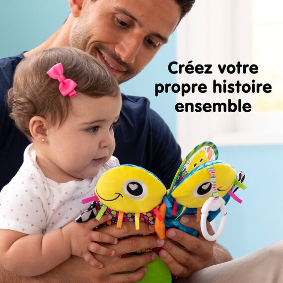 Lamaze Flip Der Fisch, Clip n Go Kinderwagenspielzeug Für Babys, Sensorisches Spielen, Ideale Babygeschenke Für Eltern, Neugeborenes Spielzeug Für Jungen Und Mädchen Von 0 Bis 24 Monaten