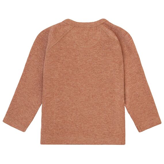 Noppies U Tee Overlap ls Rib Nanyuki