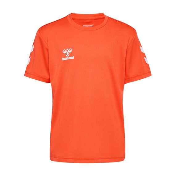 hummel Logo Set Trikot Set Kids orange, 6 (116) Kinder