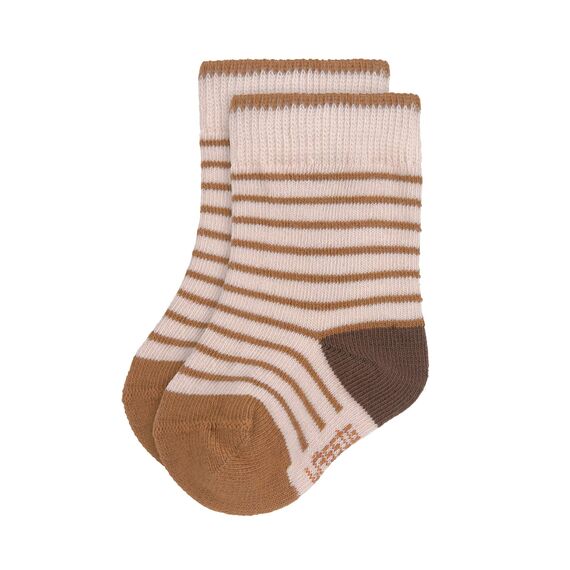 LÄSSIG Unisex Kinder- und Babysocken 3er Set/ Tiny Farmer lilac Größe 15-18
