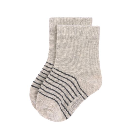 LÄSSIG Unisex Kinder- und Babysocken 3er Set/ Grey Größe 12-14
