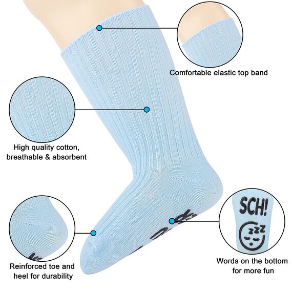 Belloxis Baby Socken 0-12 Monate Baby 1 jahr Geschenk Junge Mädchen Socken Antirutsch Kinder Geschenke Neugeborenen Babyparty kind Geschenk