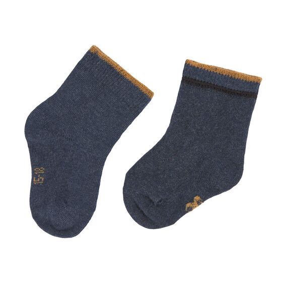 LÄSSIG Unisex Kinder- und Babysocken 3er Set/Blue Größe 27-30