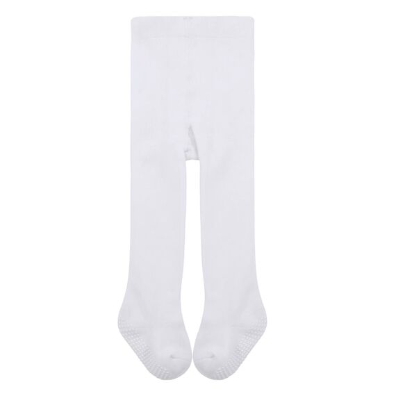 Durio Baby Strumpfhose für Mädchen Baumwolle Kinderstrumpfhose Kleinkind Strumpfhosen Set Leggings Anti-Rutsch Rutschfest Stoppersocken 3 Paar-Schwarz Weiß u. Pink 1-2 Jahre