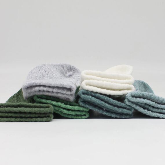 bistyle Baumwolle 6 Paar Baby Socken für Neugeborene Säugling 0-3 Monate bis 2-3 Jahre | Duftend Baby Socken | Jungen Mädchen Kleinkind Socken (as3, age, 2_years, 3_years, Nil Grün)