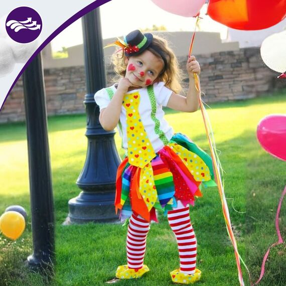 Durio Baby Strumpfhose für Mädchen Baumwolle Kinderstrumpfhose Kinder Strumpfhosen Set Warme Strümpfe Leggings Karneval Rot und Weiß Ringelstrumpfhose Kinder 4-6 Jahre