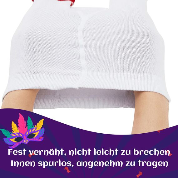 Durio Baby Strumpfhose für Mädchen Baumwolle Kinderstrumpfhose Kinder Strumpfhosen Set Warme Strümpfe Leggings Karneval Rot und Weiß Ringelstrumpfhose Kinder 2-4 Jahre