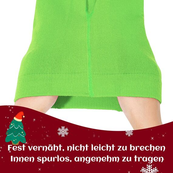 Durio Baby Strumpfhose für Mädchen Baumwolle Kinderstrumpfhose Kinder Strumpfhosen Set Warme Strümpfe Leggings Ringelstrumpfhose Kinder Weihnachtstag Rot und schwarz 4-6 Jahre Karneval