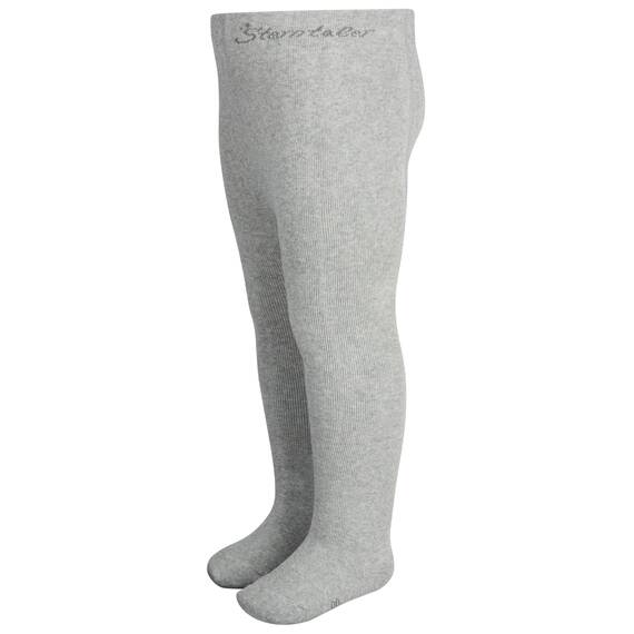 Sterntaler Unisex Baby Uni Strumpfhose, Silber Mel., 80 EU