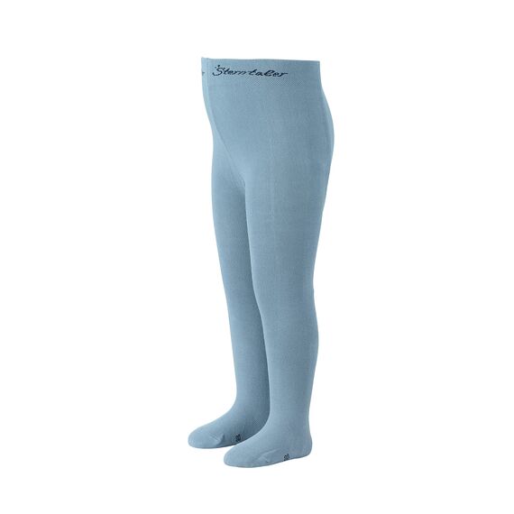 Sterntaler Strumpfhose uni - Baby und Kinder Strumpfhose mit hohem Baumwollanteil (90%) - hautsympathisch - bequeme Passform - pflegeleicht -Babykleidung ab Geburt - Größe 86, Farbe graublau