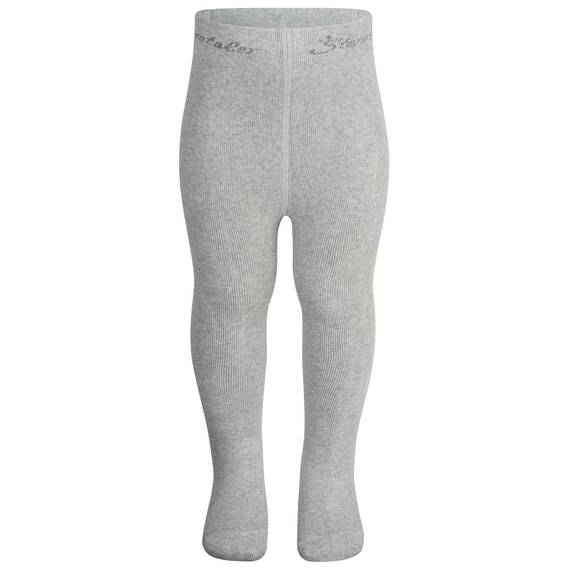 Sterntaler Unisex Baby Uni Strumpfhose, Silber Mel., 80 EU