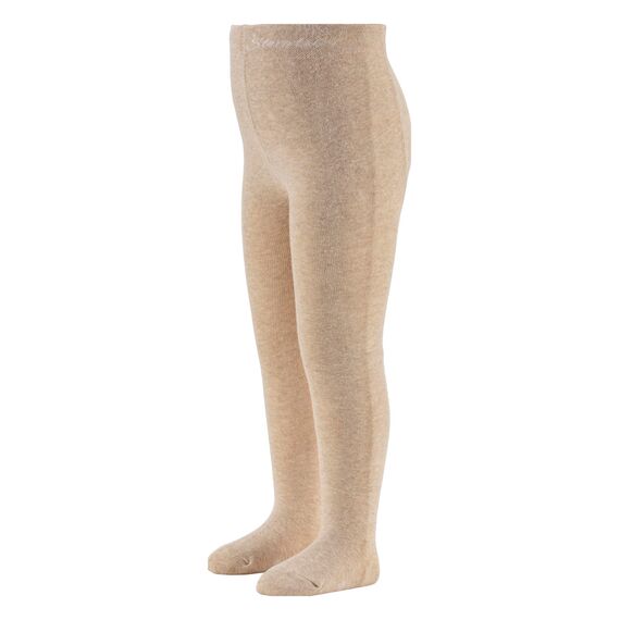 Sterntaler Strumpfhose uni - Baby und Kinder Strumpfhose mit hohem Baumwollanteil (90%) - hautsympathisch - bequeme Passform - pflegeleicht -Babykleidung ab Geburt - Größe 80, Farbe natur melange