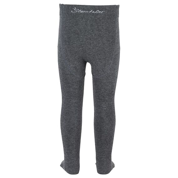 Sterntaler Strumpfhose uni - Baby und Kinder Strumpfhose mit hohem Baumwollanteil (90%) - hautsympathisch - bequeme Passform - pflegeleicht -Babykleidung ab Geburt - Gr 74, anthrazit melange