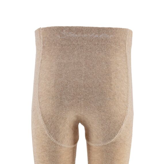 Sterntaler Strumpfhose uni - Baby und Kinder Strumpfhose mit hohem Baumwollanteil (90%) - hautsympathisch - bequeme Passform - pflegeleicht -Babykleidung ab Geburt - Größe 80, Farbe natur melange