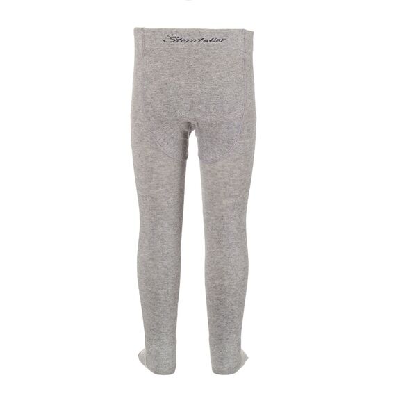 Sterntaler Unisex Baby Strumpfhose 8601431, Gr. 128, Silber (silber melange 542)