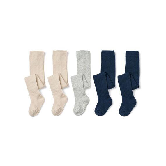 Tiny One Strumpfhose Baby-Mädchen 62/68 Kinder | Allergenfrei, Hergestellt aus Weichster Bio Baumwolle | Set 5x Elastische Babystrumpfhosen mit Rutschfest Bund | Langlebige & Bequem Tights