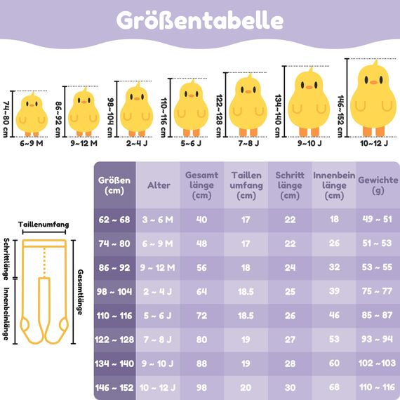 Libella 6er Pack Strumpfhose Mädchen Strumpfhose Kinder Größe 110/164 warm für Winter Herbst und Frühling 2789 110-116